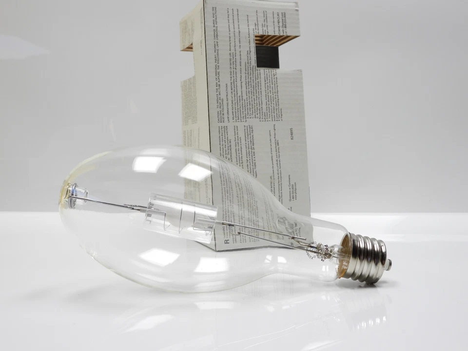 Philips 23259-5 Metal Halide Lamp Light Bulb CDM330/U/O/4K Clear ED-37 330W - Image 4 of 4