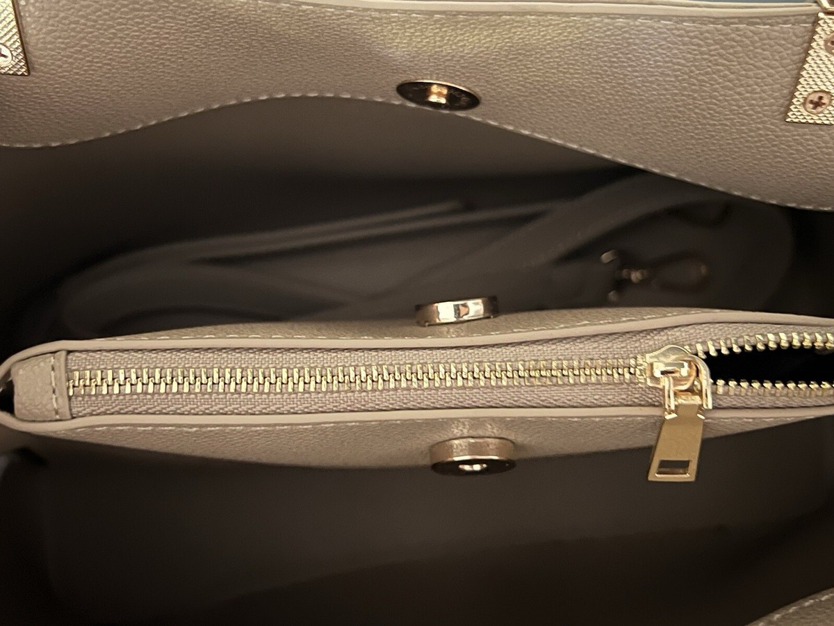 Miztique Taupe Handbag | eBay