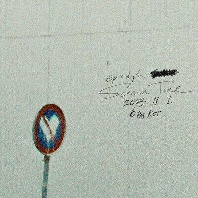 EPIK HIGH [SCREEN TIME] Album CD+Buch+Foto Karte+Sticker K-POP SEALED