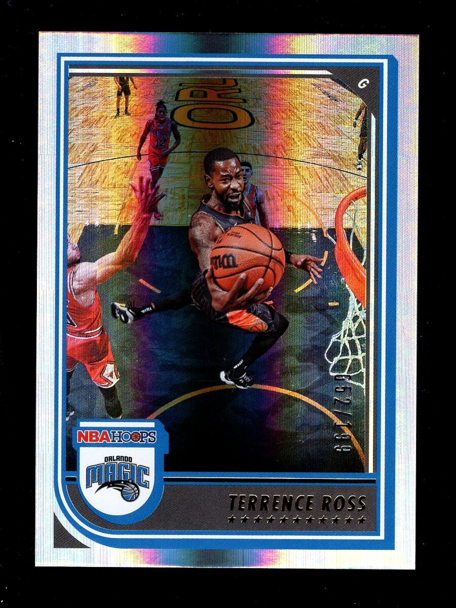 2022-23 NBA HOOPS PREMIUM FOIL SET #111 TERRENCE ROSS 52/199 MAGIC