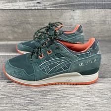 Asics Gel-Lyte III H427L-8080 Outdoor Pack Dark Green Orange Men's Size 7.5