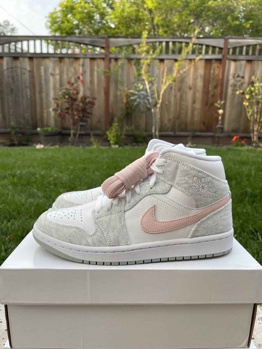 Nike Air Jordan 1 Mid SE Iron Ore Atmosphere White DN4045-001