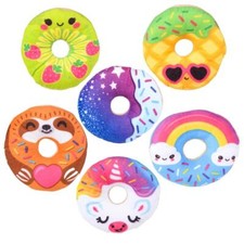 RI One Dozen 5" Designer Donut Plush - Assorted Designs