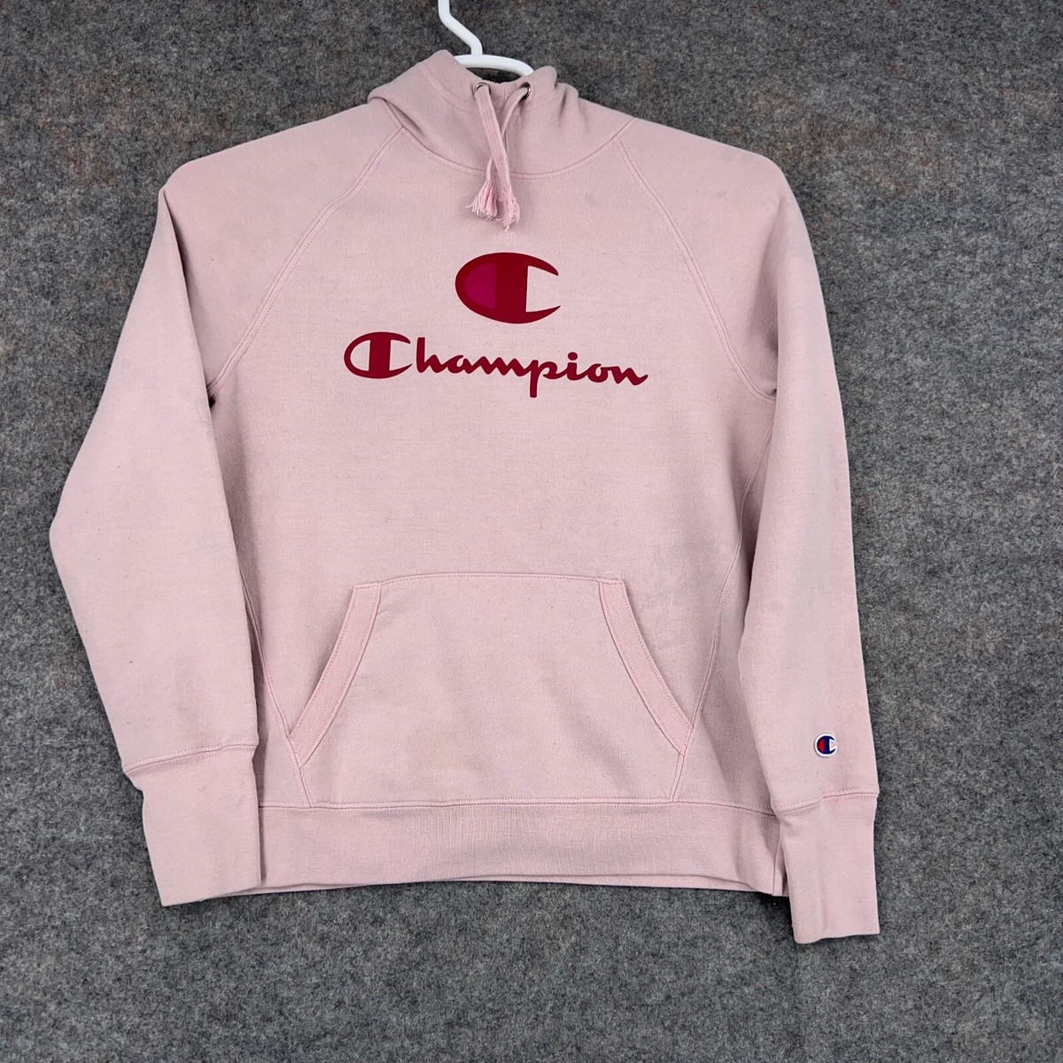 Hoodie Champion Crew Neck Sweater Pink Champion Sweater Womens