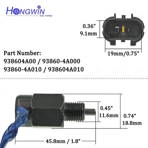 938604A000 Brake Lamp Switch/Stop Back Lamp Reverse Switch For Hyundai