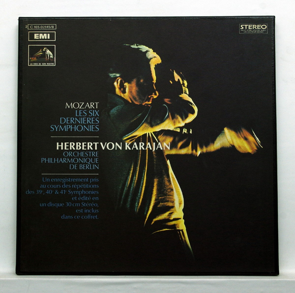 HERBERT VON KARAJAN - MOZART the 6 last symphonies EMI 4xLPs box