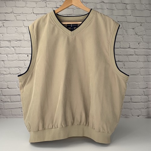 Daniel Cremieux Sweater Vest Large Golf 