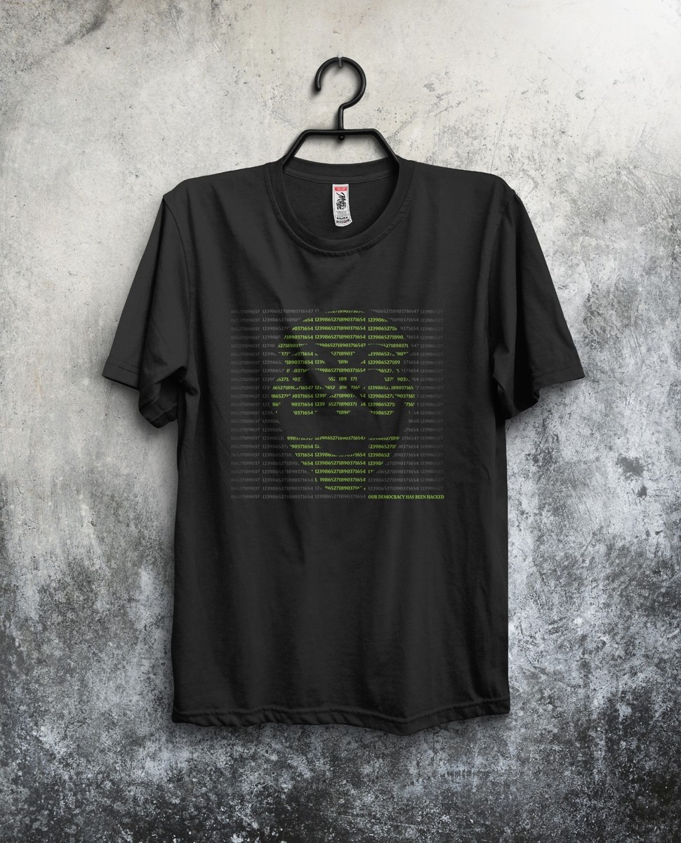Hack The World T-shirt Mr. Robot Matrix, Anonymous , Hackers