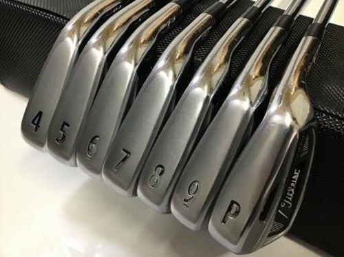 Titleist AP2 712 FORGED Iron Set of 7 4-PW Dynamic Gold S200 Steel Flex S USED - Picture 4 of 6