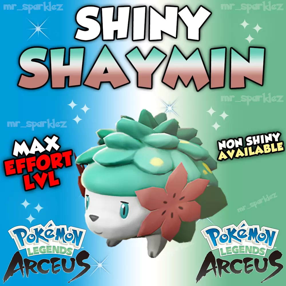 Pokemon shiny Shaymin 12