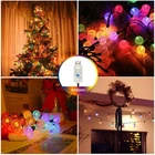 Christmas Solar String Lights LED Retro Bulb Garden Outdoor Fairy Hangin Lamp US