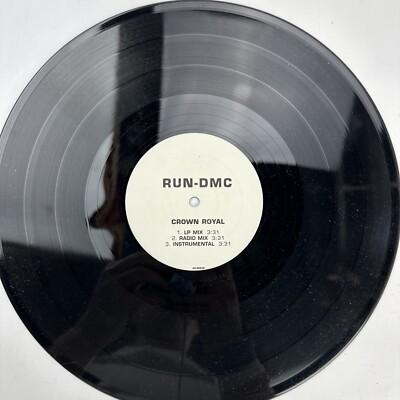 Run DMC Crown Royal / Queens Day 12'' LP Schallplatte Vinyl