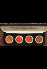Thunder Valley Casino Hologram Chips Grand Opening 2003 Logo RARE Collectibles