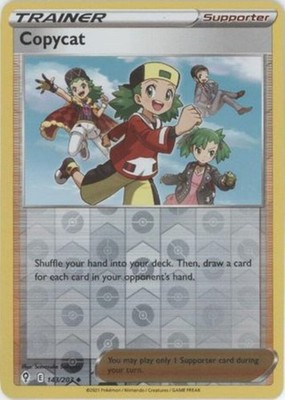 Copycat - 143/203 - Uncommon - Reverse Holo - Lightly Played