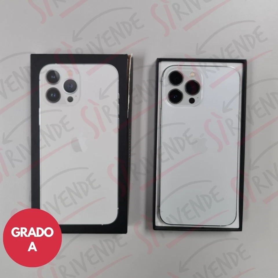 APPLE IPHONE 13 PRO MAX 256 GB SILVER CON BATTERIA 85%. VERIFICATO DI GRADO A - Immagine 3 di 4