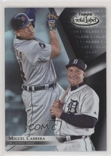 2018 Topps Gold Label Class 1 Black Miguel Cabrera #44 n5x