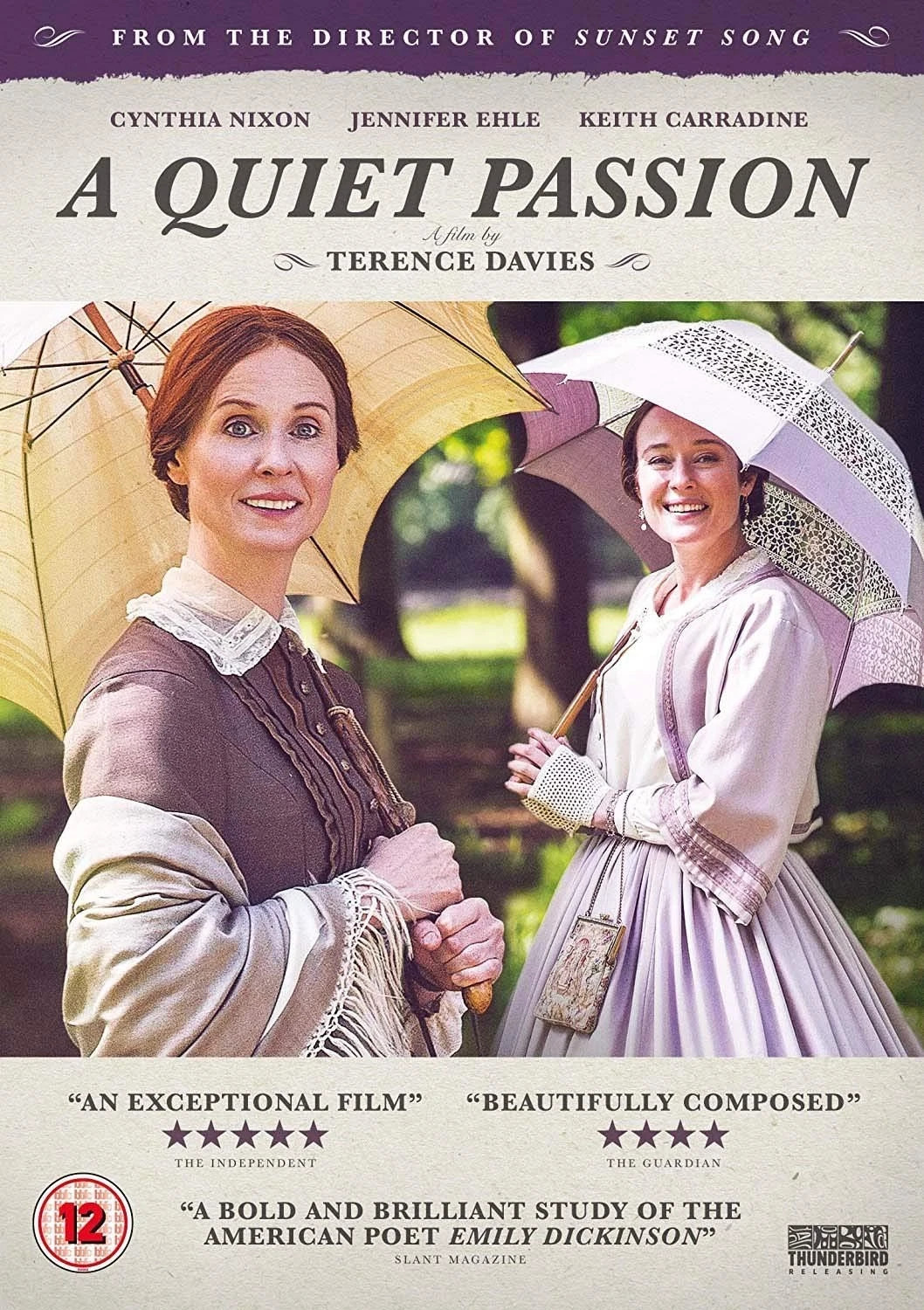 A Quiet Passion (DVD) Cynthia Nixon Jennifer Ehle Keith Carradine R2 New