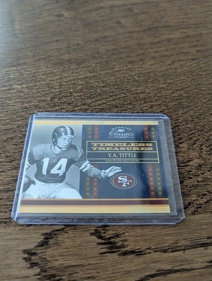 2008 Donruss Classics - Timeless Treasures Y.A. Tittle #TT-1 Silver /250