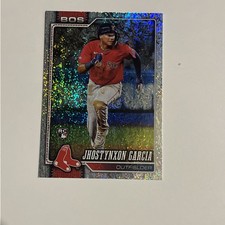 2026 Topps Series 1 Jhostynxon Garcia #316 Rookie Sand Glitter Foil Red Sox 