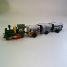 Russ North Pole Express Wind Up Tin Plate Train
