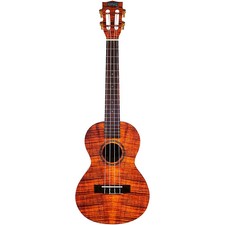 Mahalo Artist Elite Tenor Ukulele With Bag Koa Photo Flame