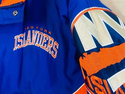 Vintage '90s New York ISLANDERS Blue & Orange Hockey Starter
