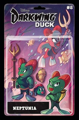 DARKWING DUCK #8 VARIANT CVR H 10 COPY INCV ACTION FIGURE DYNAMITE