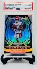 2020 Prizm Kyler Murray Silver Refractor DP Football Card PSA 10 Gem Mint