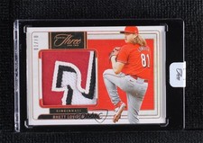 2024 Panini Three and Two Prospect Swatches Holo Gold 7/10 Rhett Lowder v9t