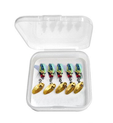Dazzling Performance 5er Pack bunte Pailletten Angelhaken verfügbar