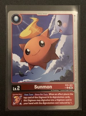 Sunmon EX5-001 U - Box Topper - Animal Colosseum - Digimon TCG