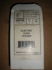 Edwards Signaling 154-AD electric lock mortise mount NIB 4.5-6vdc 8-16vac