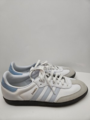 adidas gazelle silver green womens Adidas Samba OG Core White Halo Blue main image 1