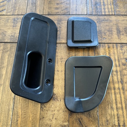 00-02 BMW E36/7 Z3 Roadster Fuel Lid Door Cover Topas Black OEM main image 1
