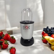 Magic Bullet Mini Blender Model MB1001B Base 1 Container Mug Cup 1 Blade Tested