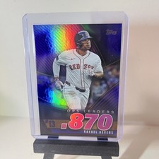 2025 Topps #OPS-13 Rafael Devers OPS Leaders Pink Foil Red Sox