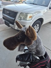 Moose Golf Driver Headcover. In excellent condition.