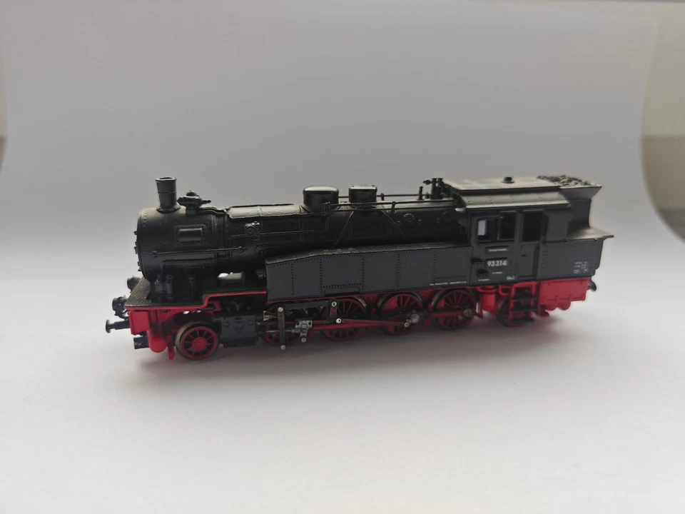Modellbahn Spur TT Dampflok BR 93 Jago mit LED  und OVP wenig Anlagen einsatz  - Bild 4 von 4