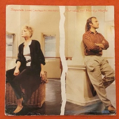JUKEBOX COPY- Phil Collins & Marilyn Martin- Separate Lives- Virgin 7  1985