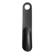 Shoe Horn 7.7" Straight Handle Shoe Helper PP Shoehorns, Black