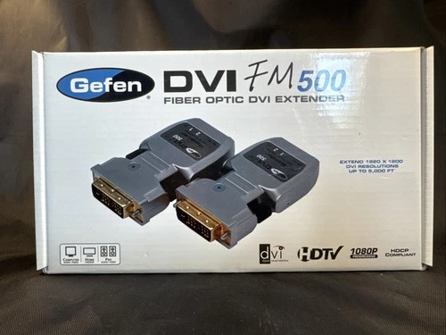 Gefen EXT-DVI-FM500 Fiber Optic DVI Extender