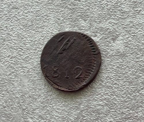1812 Mexico 2 Reales - Oaxaca SUD - Copper L2