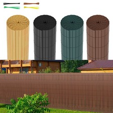 PVC Sichtschutzmatte Balkon Zaun Windschutz Garten Sichtschutz Sichtschutzzaun