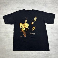 Vintage The Doors Shirt Adult XL Black Jim Morrison American Poet