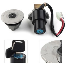 Ignition Switch Gas Cap Key Set For Yamaha FZR250 FZR400 FZR600 1989-1993