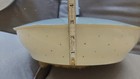 TWO Vintage Mid Century Modern Virden Flying Saucer UFO Flush Mount Ceiling Ligh — photo 8