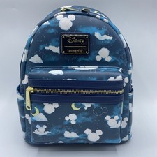 Disney Mickey Mouse Clouds Constellations Loungefly Mini Backpack Bag NWT