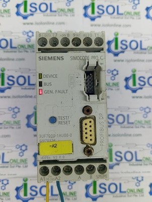 Siemens 3UF7000-1AU00-0 Basic unit Relay V2.0.0 SIMOCODE Pro C PROFIBUS DP IF