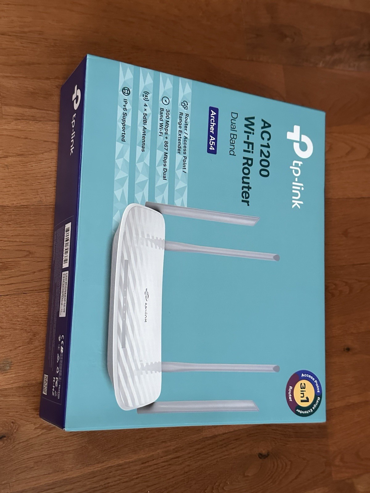 TP-Link Archer A54 AC1200 Dual-Band Wi-Fi Router (US)