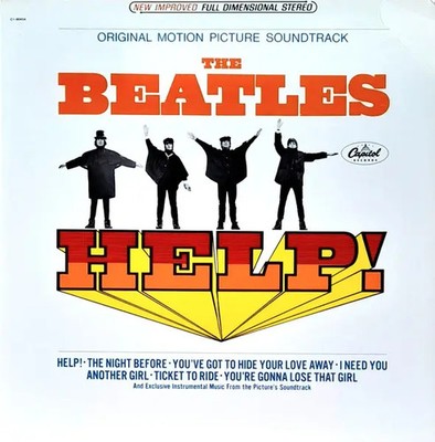 LP The Beatles Help! (Original Motion Picture Soundtrack) GATEFOLD Capitol